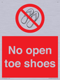 PP16769: No Open toe shoes