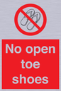PP16769: No Open toe shoes