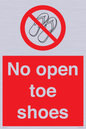 PP16769: No Open toe shoes