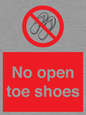 PP16769: No Open toe shoes