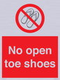 PP16769: No Open toe shoes