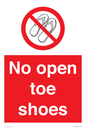 PP16769: No Open toe shoes