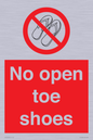PP16769: No Open toe shoes