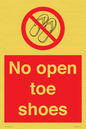 PP16769: No Open toe shoes