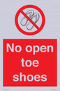 PP16769: No Open toe shoes