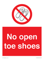 PP16769: No Open toe shoes