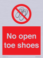 PP16769: No Open toe shoes