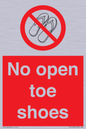 PP16769: No Open toe shoes