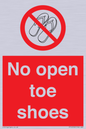PP16769: No Open toe shoes