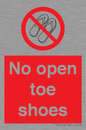 PP16769: No Open toe shoes