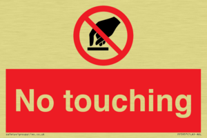 PP5957: No touching symbol