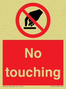 PP5957: No touching symbol