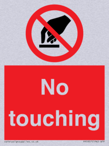 PP5957: No touching symbol