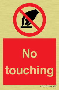 PP5957: No touching symbol