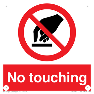 PP5957: No touching symbol