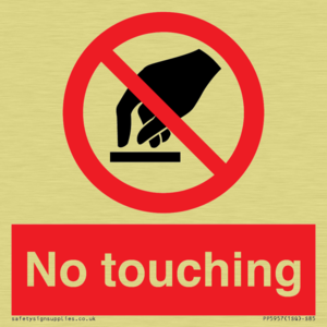 PP5957: No touching symbol