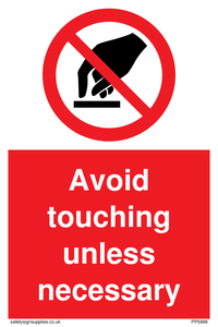 PP5988: Avoid touching unless necessary