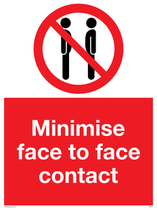 PP6023: Minimise face to face contact
