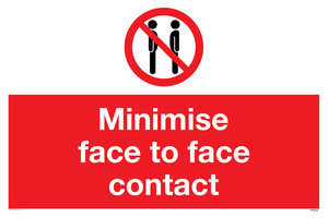 PP6023: Minimise face to face contact