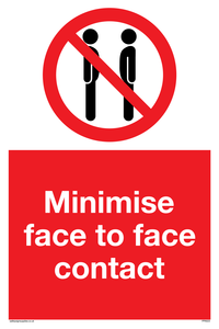 PP6023: Minimise face to face contact