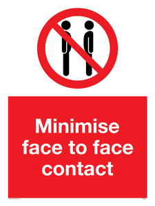 PP6023: Minimise face to face contact