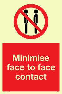 PP6023: Minimise face to face contact