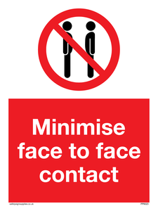 PP6023: Minimise face to face contact