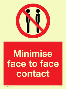 PP6023: Minimise face to face contact