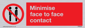 PP6023: Minimise face to face contact