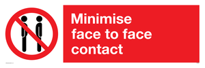 PP6023: Minimise face to face contact