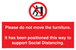 PP6137: Please do not move the furniture.