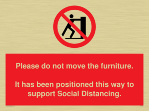 PP6137: Please do not move the furniture.