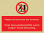 PP6137: Please do not move the furniture.