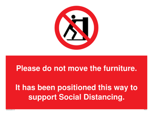 PP6137: Please do not move the furniture.