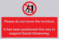 PP6137: Please do not move the furniture.