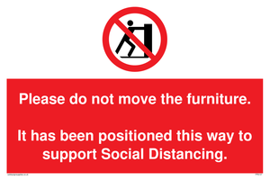 PP6137: Please do not move the furniture.