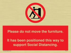 PP6137: Please do not move the furniture.