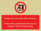 PP6137: Please do not move the furniture.