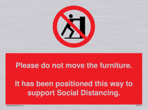 PP6137: Please do not move the furniture.