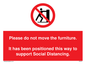 PP6137: Please do not move the furniture.