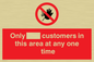 PP6140: Only [ ] customers in this area at any one time