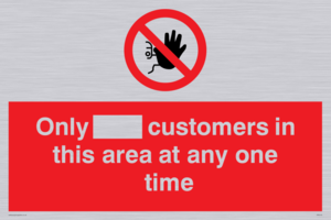 PP6140: Only [ ] customers in this area at any one time