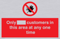 PP6140: Only [ ] customers in this area at any one time