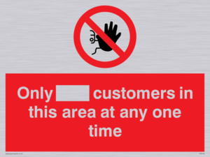 PP6140: Only [ ] customers in this area at any one time