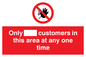 PP6140: Only [ ] customers in this area at any one time