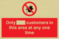 PP6140: Only [ ] customers in this area at any one time
