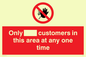 PP6140: Only [ ] customers in this area at any one time