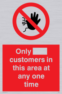 PP6140: Only [ ] customers in this area at any one time