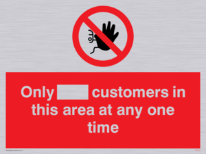 PP6140: Only [ ] customers in this area at any one time