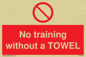 PP6168: No training without a TOWEL